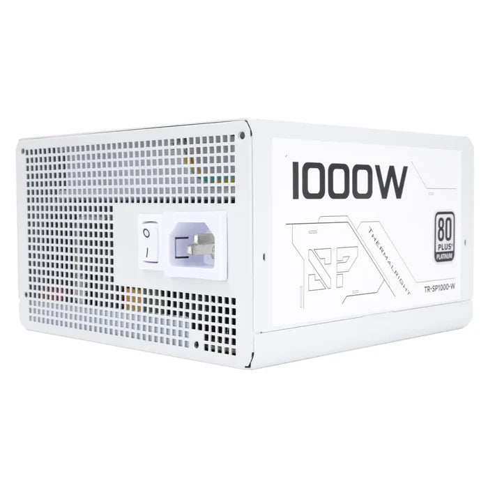 Thermalright SP-1000-W 1000W 80 Plus Platinum Fully Modular Power Supply - White - PakByte Computers