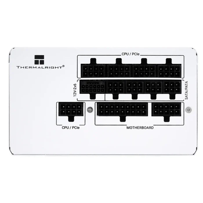 Thermalright SP-1000-W 1000W 80 Plus Platinum Fully Modular Power Supply - White - PakByte Computers