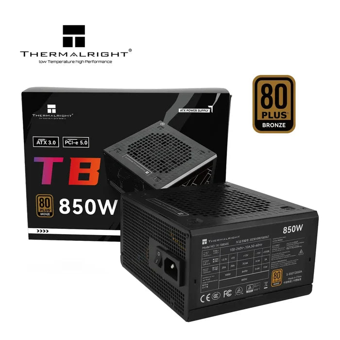 Thermalright TB-850S 850W 80 Plus Bronze Power Supply - PakByte Computers