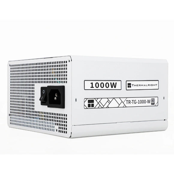 Thermalright TG-1000-W 1000W ATX 3.0 PCIe 5.0 80+ Gold Full Modular Power Supply White - PakByte