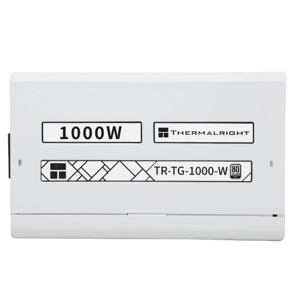 Thermalright TG-1000-W 1000W ATX 3.0 PCIe 5.0 80+ Gold Full Modular Power Supply White - PakByte