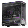 Thermalright TL-M10 Vision LCD Screen Mid-Tower Micro-ATX Gaming Case - Black - PakByte Computers