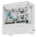 Thermalright TL-M10W Mid-Tower Micro-ATX Gaming Case - White - PakByte Computers