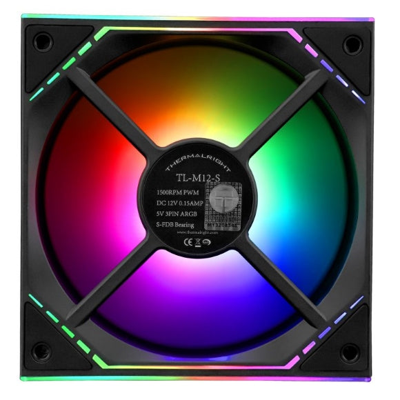 Thermalright TL-M12-S ARGB 120mm Case Fan  (Bulk package) - PakByte