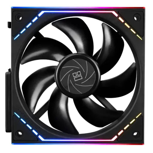 Thermalright TL-M12QR X3 120mm PC Reverse Blade Case Fans - Black - PakByte Computers