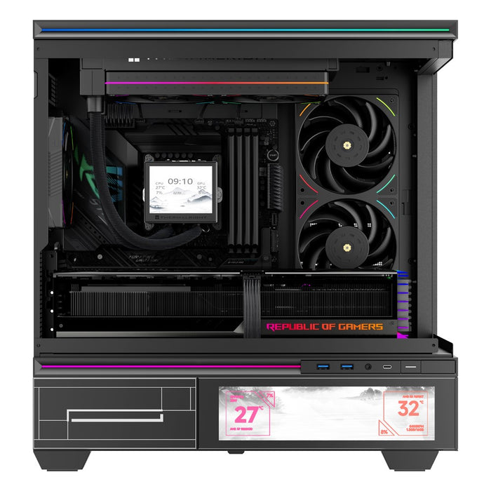 Thermalright TL-UB24 2 IN 1 ARGB 240mm Case Fan – Black