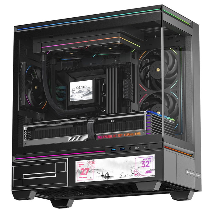 Thermalright TL-UB24 2 IN 1 ARGB 240mm Case Fan – Black
