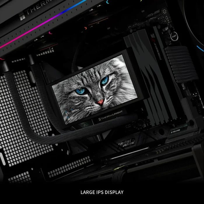 Thermalright Trofeo Vision 360 ARGB AIO CPU Liquid Cooler - Black - PakByte Computers
