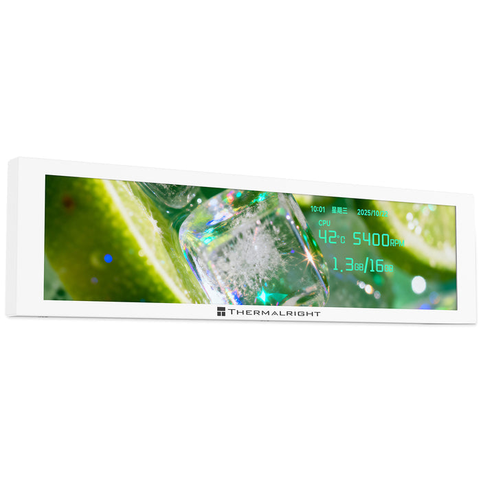 Thermalright Trofeo Vision LCD AIO Display 9.16” PC Monitor - White
