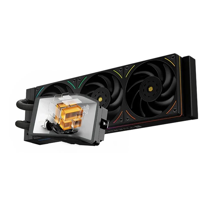 Thermalright Wonder Vision 360 UB ARGB CPU AIO Liquid Cooler - Black - PakByte Computers