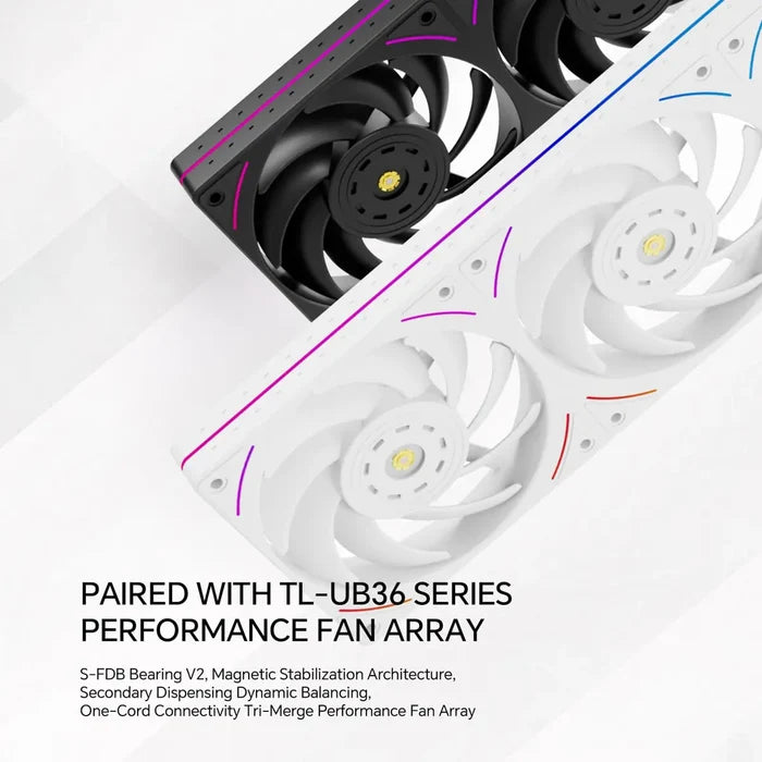 Thermalright Wonder Vision 360 UB ARGB CPU AIO Liquid Cooler - Black - PakByte Computers