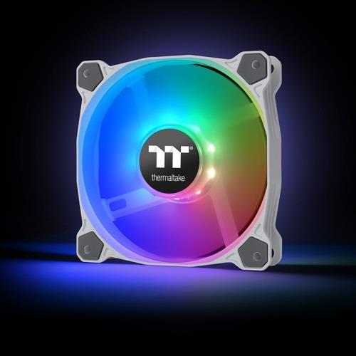 Thermaltake Pure 12 ARGB 120mm Radiator Case Fan - White - 3-Fan Pack - PakByte Computers