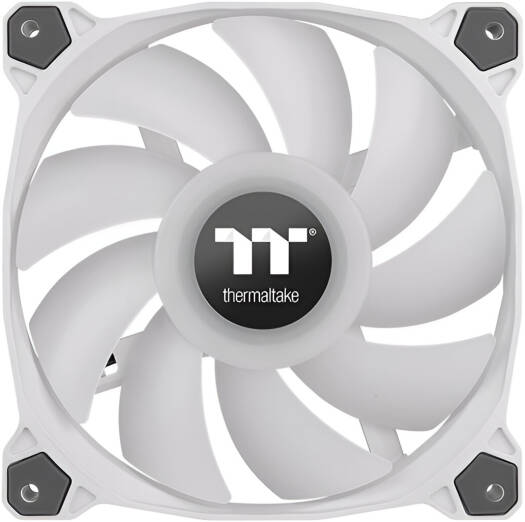 Thermaltake Pure Duo 12 ARGB 120mm Sync Radiator Fan - White - 2 Fan Pack - PakByte Computers