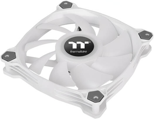 Thermaltake Pure Duo 12 ARGB 120mm Sync Radiator Fan - White - 2 Fan Pack - PakByte Computers