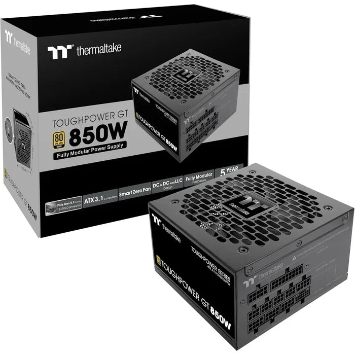 Thermaltake ToughPower GT 850W 80 Plus Gold Power Supply - PakByte Computers