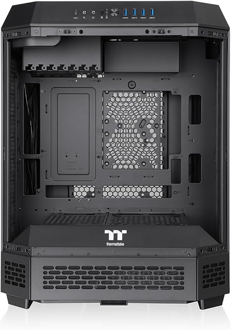 Thermaltake Tower 600 Mid-Tower ATX Case - Black - PakByte Computers
