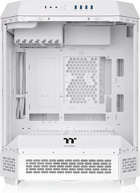 Thermaltake Tower 600 Mid-Tower ATX Case - Snow - PakByte Computers
