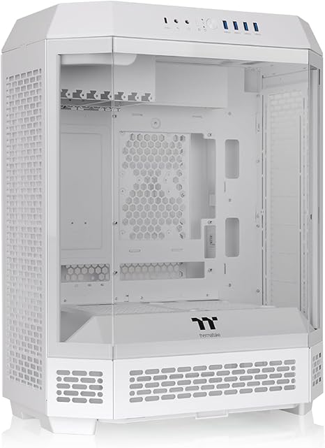 Thermaltake Tower 600 Mid-Tower ATX Case - Snow - PakByte Computers