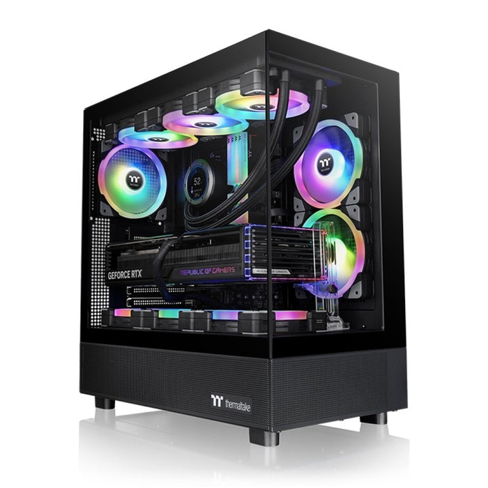Thermaltake View 270 TG ARGB Mid Tower Gaming Case – Black - PakByte Computers
