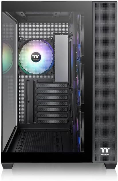Thermaltake View 380 TG ARGB ARGB Mid Tower ATX Case - Black - PakByte Computers
