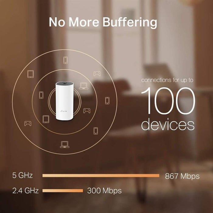 TP-Link Deco ( 3-pack) M4 AC1200 Whole Home Mesh Wi-Fi System - PakByte Computers