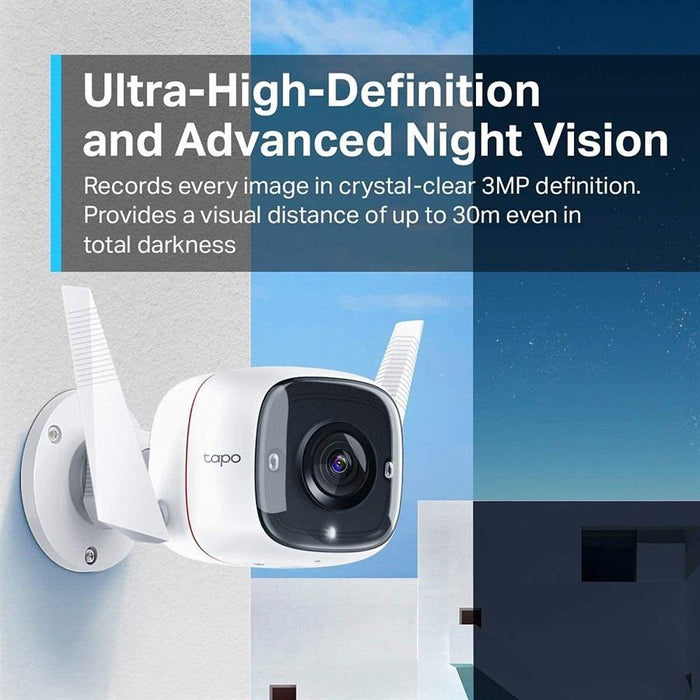 TP-Link Tapo C310 3MP 1296p High Definition Outdoor CCTV Security Wi-Fi Smart Camera - PakByte Computers