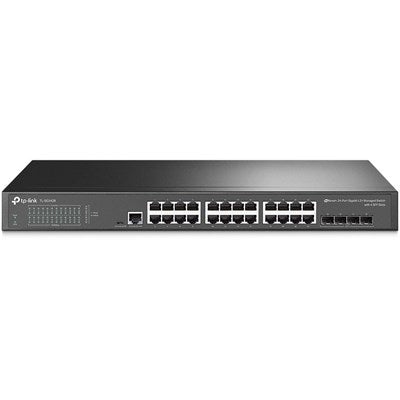 TP-Link TL-SG3428 JetStream 24-Port Gigabit L2+ Managed Switch with 4 SFP Slots - PakByte Computers