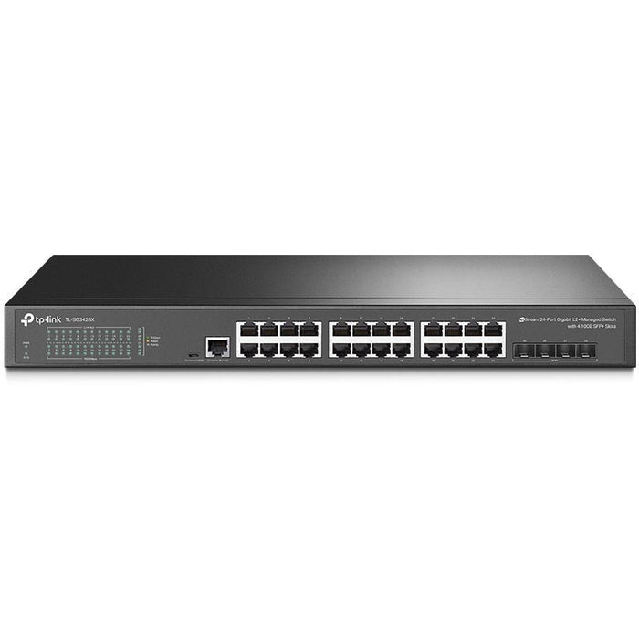 TP-Link TL-SG3428X JetStream 24-Port Gigabit 4 10GE SFP + Slots L2+ Managed Switch - PakByte Computers