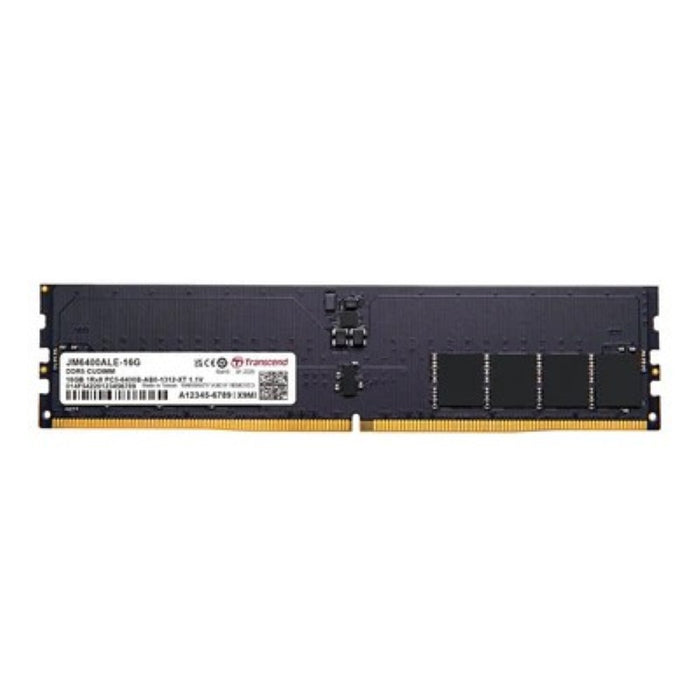 Transcend 16GB (1x16GB) 6400MHz CL52 DDR5 Desktop Memory - PakByte Computers