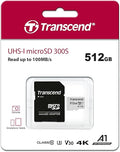 Transcend 512GB Micro SD Memory Card - PakByte Computers