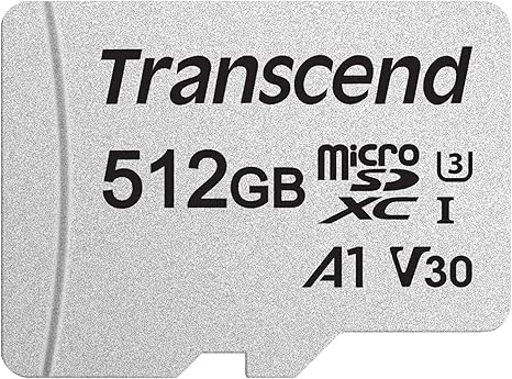Transcend 512GB Micro SD Memory Card - PakByte Computers