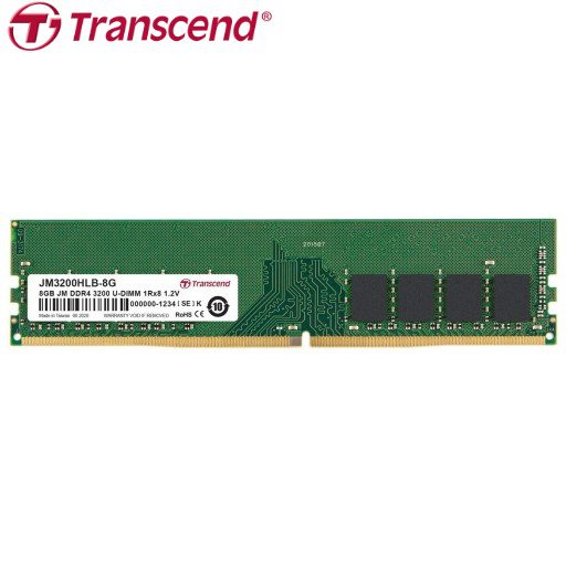 Transcend 8GB 3200MHz DDR4 Desktop Memory - PakByte Computers