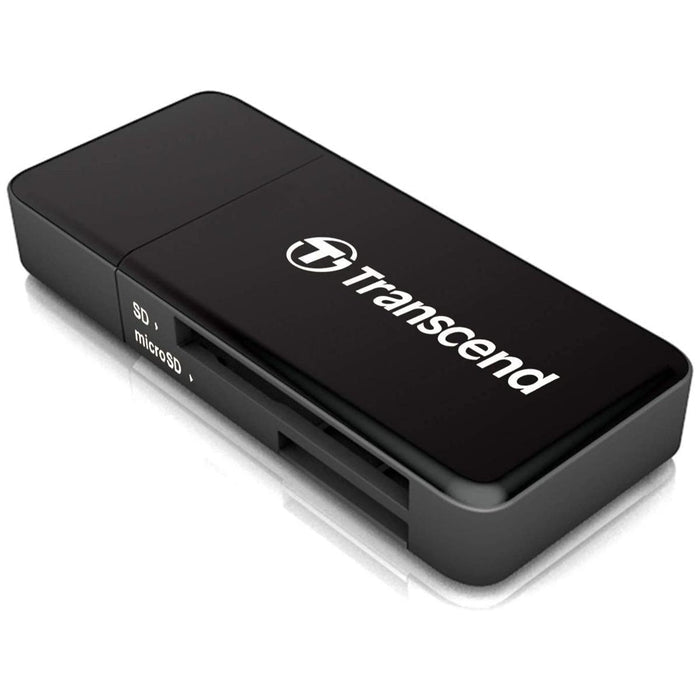 Transcend RDF5 Card Reader - Black - PakByte Computers