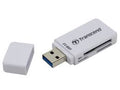 Transcend RDF5 Card Reader - White - PakByte Computers