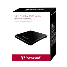 Transcend Slim Portable DVD Writer - Black - PakByte Computers