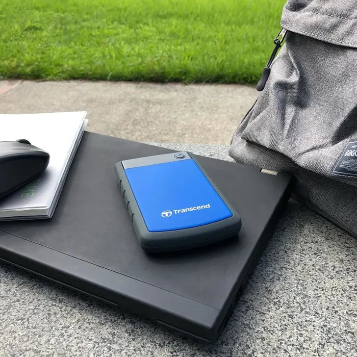 Transcend StoreJet 25H3B 4TB USB 3.1 Portable Hard Drive - Blue - PakByte Computers
