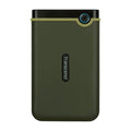 Transcend StoreJet 25M3G 2TB USB 3.1 Gen 1 External Hard Drive – Military Green