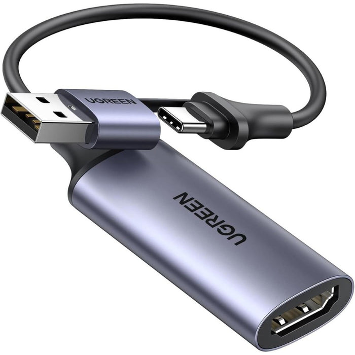 Ugreen 25854 Full HD 1080P 60FPS Capture Card HDMI to USB A/Type C - PakByte Computers