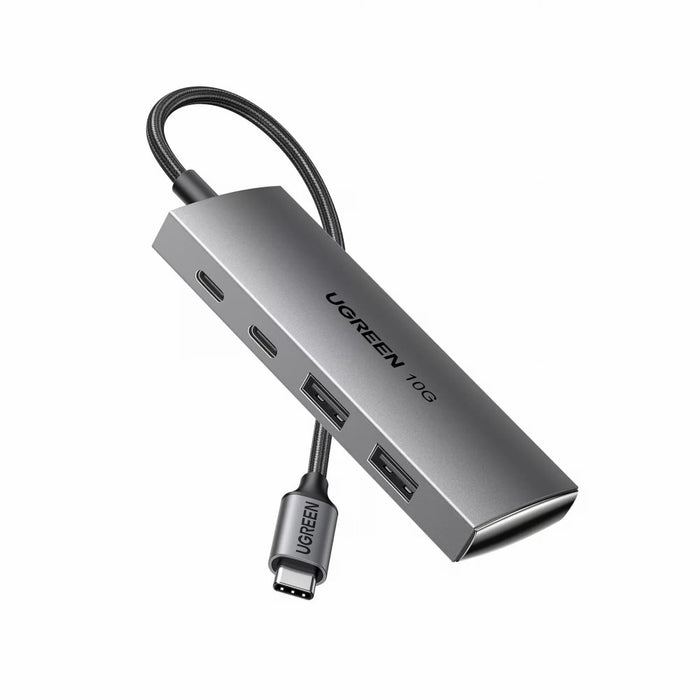 UGREEN 30758 USB C Hub Gen2 10Gbps, 4 Ports USB 3.2 HUB with 2 USB-C 3.2 and 2 USB-A 3.2 - PakByte Computers