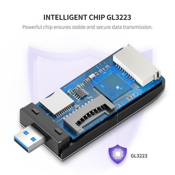 Ugreen 4-in-1 USB 3.0 Portable SD Card Reader - PakByte