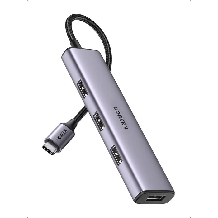 Ugreen Aluminium USB-C Hub, 4 Ports to USB 3.0 - PakByte Computers