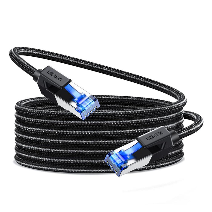 Ugreen Cat 8 Ethernet Cable, High Speed Braided 40Gbps 2000Mhz Network Cord 10M