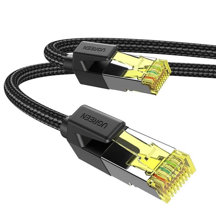 UGREEN Cat7 Pure Copper Ethernet Cable Braided 15m (Black) - PakByte