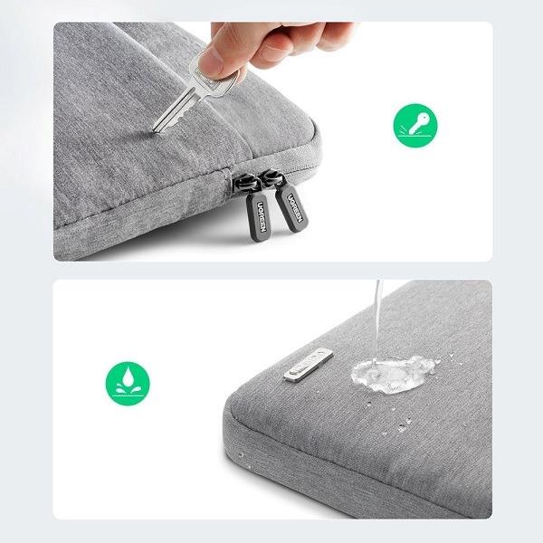 Ugreen Laptop Sleeve Case Bag, 15-15.9" - Gray - PakByte Computers