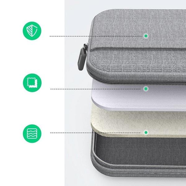 Ugreen Laptop Sleeve Case Bag, 15-15.9" - Gray - PakByte Computers