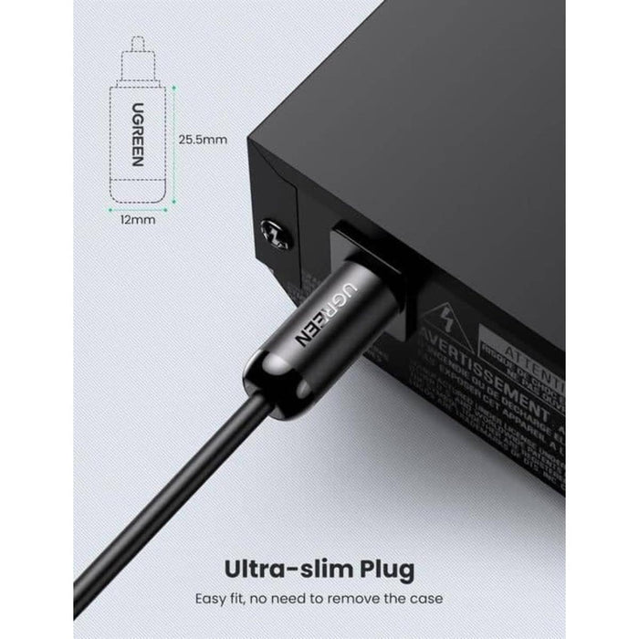 Ugreen Toslink Fiber Optical Audio Cable, 1.5 Meter - PakByte