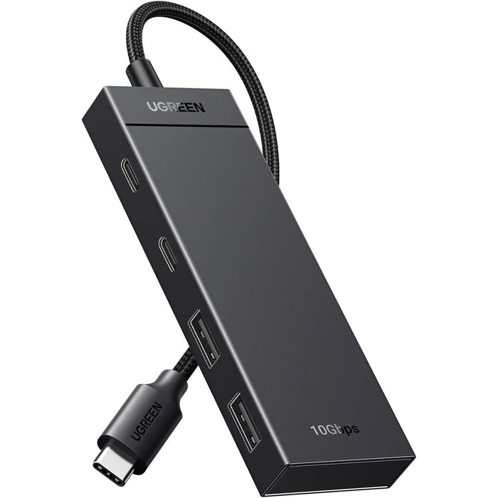 Ugreen 10Gbps USB-C Hub, USB C Splitter with 4 USB C Ports, USB-C to USB C 3.2 Hub Multiport Adapter - PakByte Computers