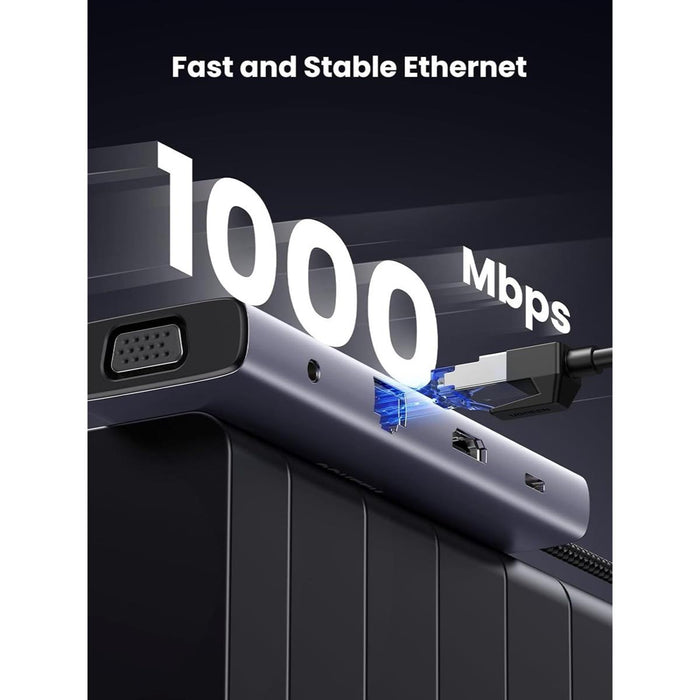UGREEN USB-C Multifunction Adapter (10- in-1) - PakByte