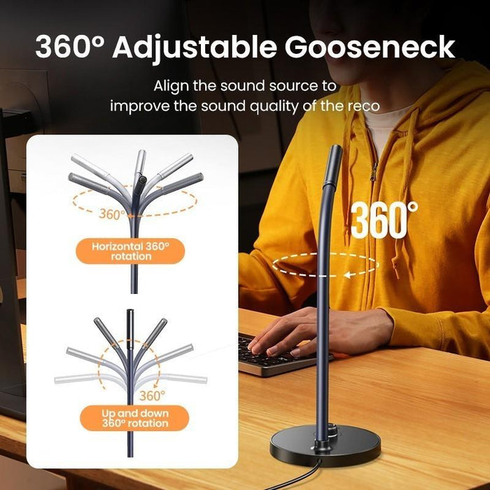 Ugreen USB Desktop Computer Microphone - PakByte