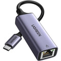 UGREEN USB Type C to 10/100/1000M Ethernet Adapter (Space Gray) - PakByte